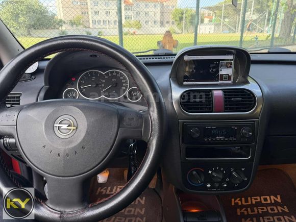 2003 - KIRMIZI - EXTRALI - OPEL CORSA 1.7 DTI