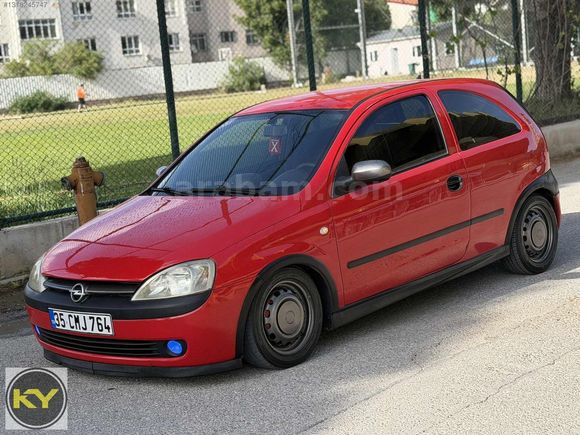 2003 - KIRMIZI - EXTRALI - OPEL CORSA 1.7 DTI