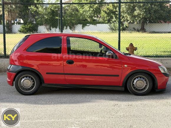 2003 - KIRMIZI - EXTRALI - OPEL CORSA 1.7 DTI