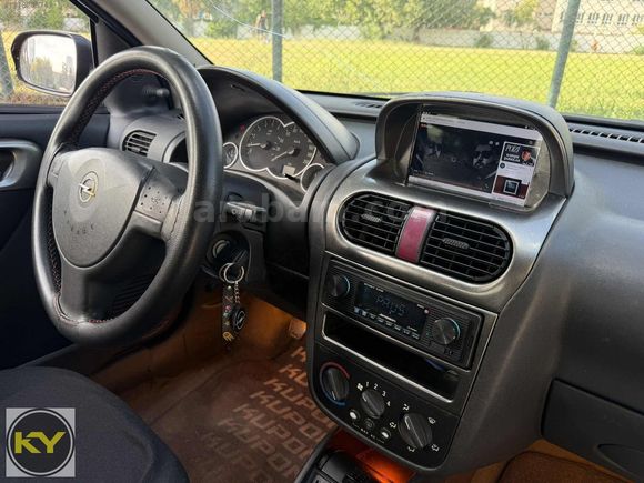 2003 - KIRMIZI - EXTRALI - OPEL CORSA 1.7 DTI