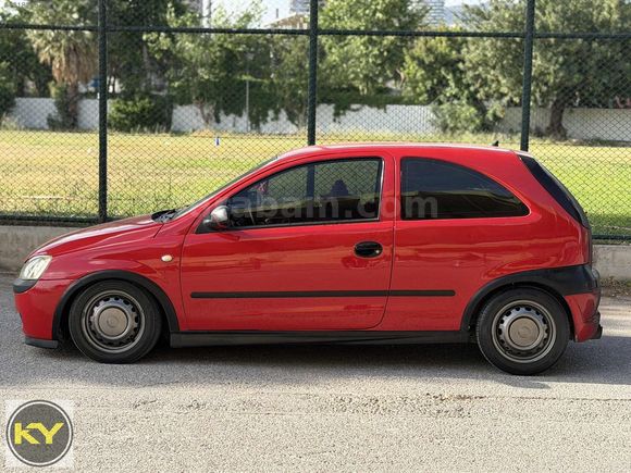 2003 - KIRMIZI - EXTRALI - OPEL CORSA 1.7 DTI