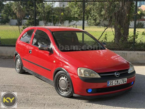 2003 - KIRMIZI - EXTRALI - OPEL CORSA 1.7 DTI