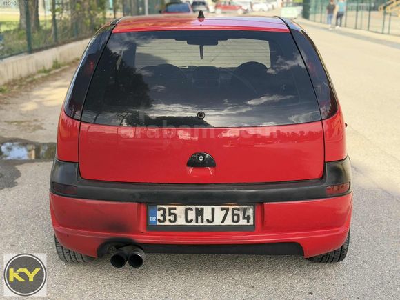 2003 - KIRMIZI - EXTRALI - OPEL CORSA 1.7 DTI