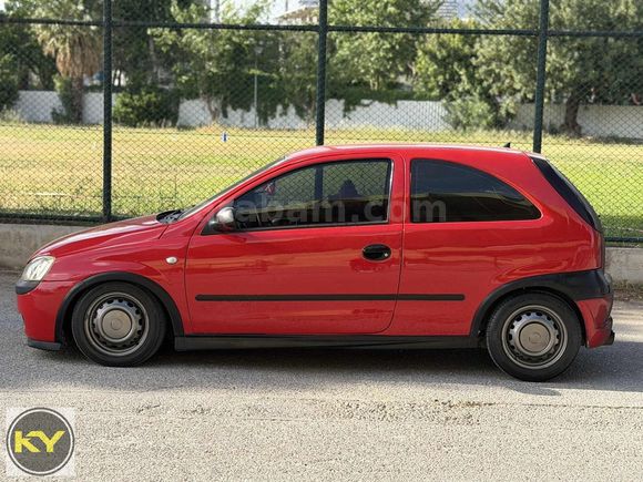 2003 - KIRMIZI - EXTRALI - OPEL CORSA 1.7 DTI