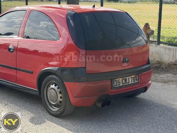 2003 - KIRMIZI - EXTRALI - OPEL CORSA 1.7 DTI