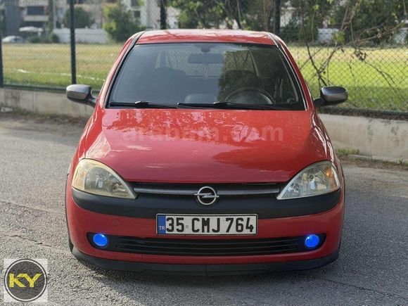 2003 - KIRMIZI - EXTRALI - OPEL CORSA 1.7 DTI