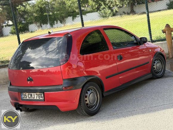 2003 - KIRMIZI - EXTRALI - OPEL CORSA 1.7 DTI