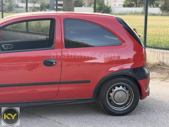2003 - KIRMIZI - EXTRALI - OPEL CORSA 1.7 DTI
