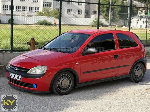 2003 - KIRMIZI - EXTRALI - OPEL CORSA 1.7 DTI