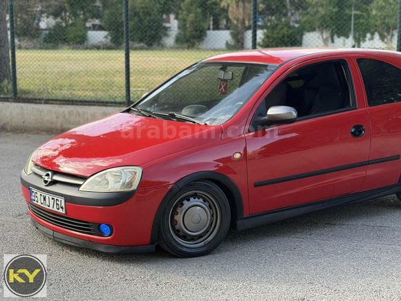 2003 - KIRMIZI - EXTRALI - OPEL CORSA 1.7 DTI
