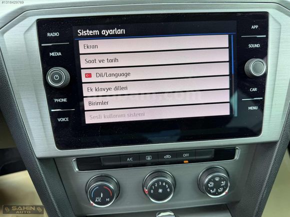 ŞAHİN AUTO 2017 PASSAT 1.6 TDİ İMPRESİON GERİ GRŞ İLK SAHİBİNDEN