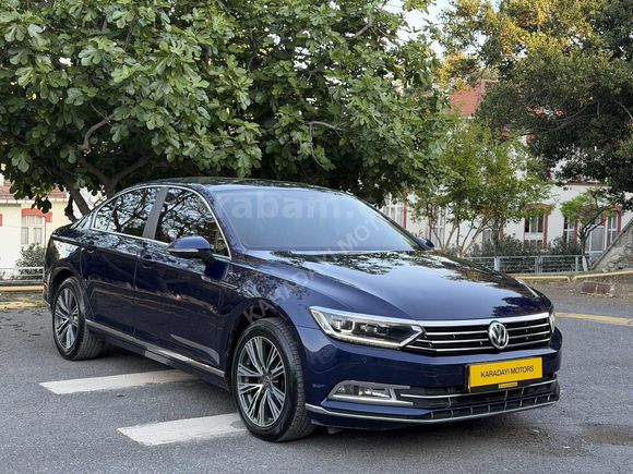 VW PASSAT 1.6TDİ BMT İMPRESSİON DSG LED FAR+KTLNR AYNA+JANT