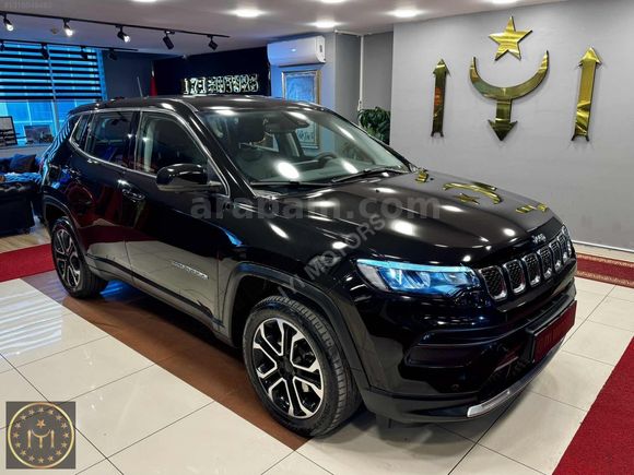 IYI MOTORS-2024-COMPASS-SİYAH-HYBRİD-360-KEYLESS-XENON-FULL