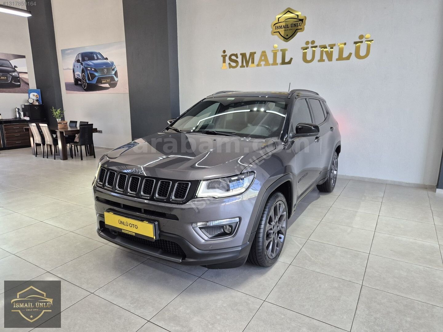 2021 ÇIKIŞLI 46.000 KM'DE HATASIZ BOYASIZ JEEP COMPASS 1.3 S LİM 7