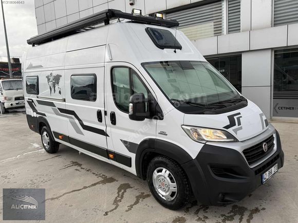 ÇETİNER OTO/2015 DUCATO 17M3 / KARAVAN RUHSATLI /ASANSÖR YATAKLI