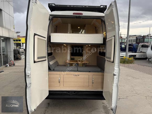 ÇETİNER OTO/2015 DUCATO 17M3 / KARAVAN RUHSATLI /ASANSÖR YATAKLI