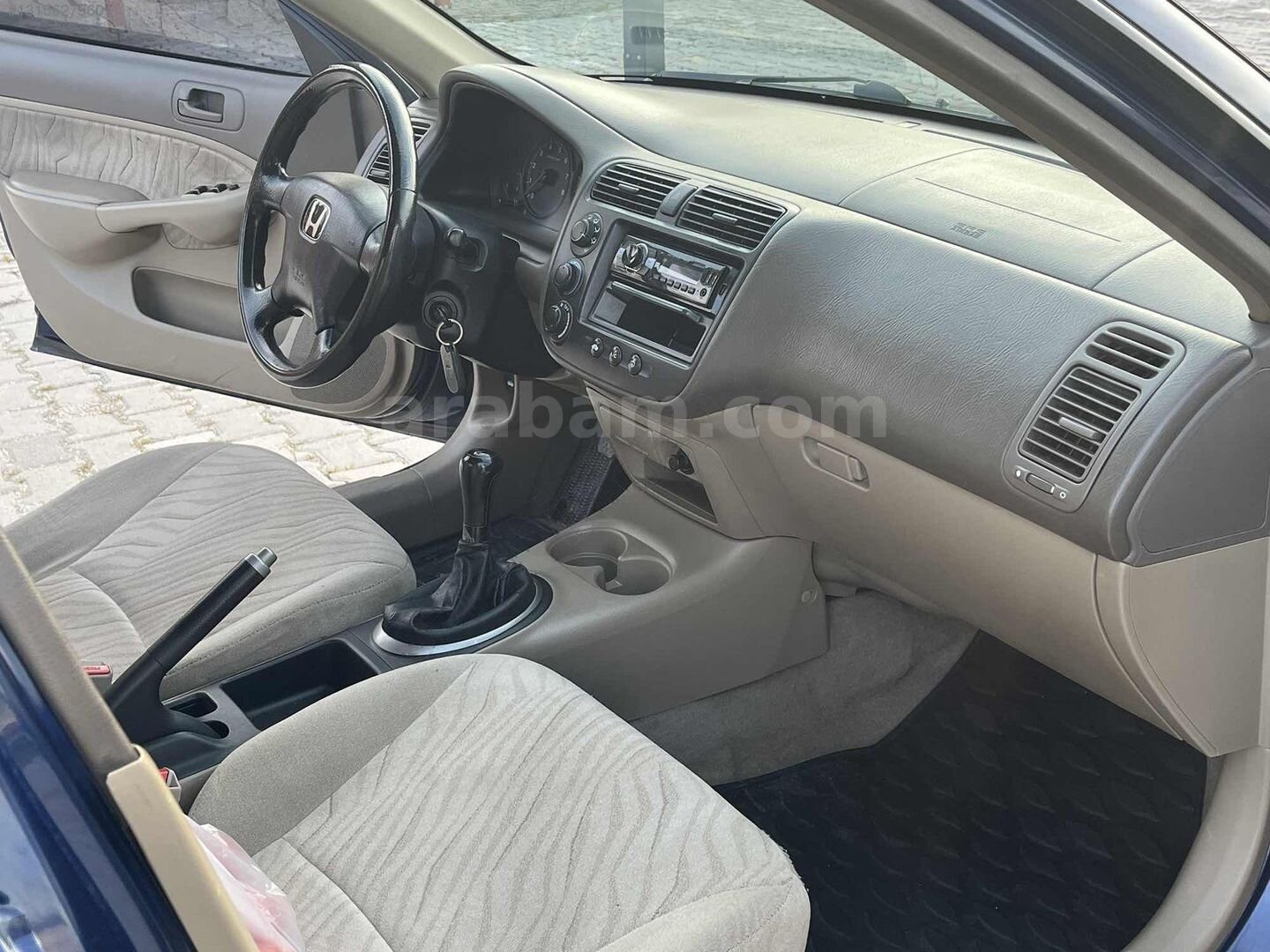 Galeriden Honda Civic 1.6i VTEC LS 2003 Model Kütahya 240.000 km Mavi 5