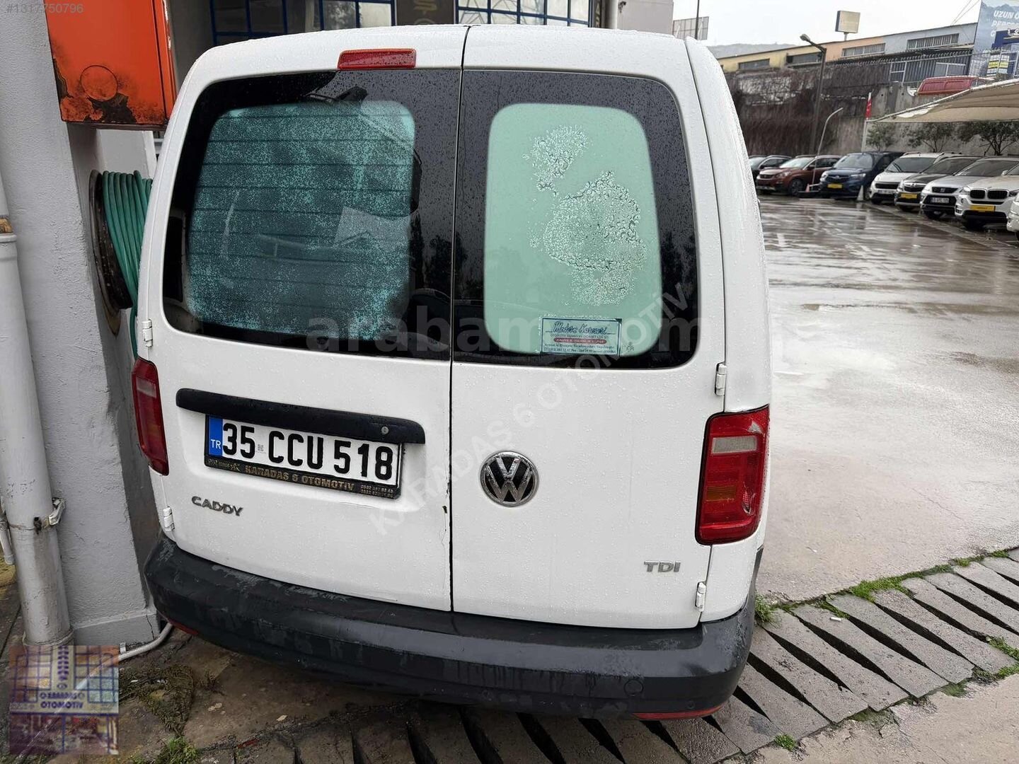 Galeriden Volkswagen Caddy 2.0 TDI Maxi Van 2016 Model İzmir 346.000 km Beyaz 3
