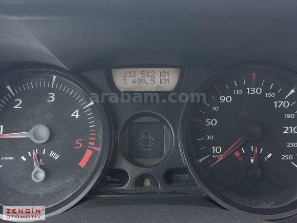 ?ZENGİN den ?K.KARTI 12 AY TK 2010 MEGANE SEDAN 1.5 DCI AUTH.