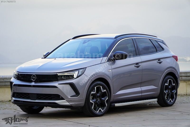 Galeriden Opel Grandland 1.5 D Ultimate 2022 Model Antalya 90.000 km Gri