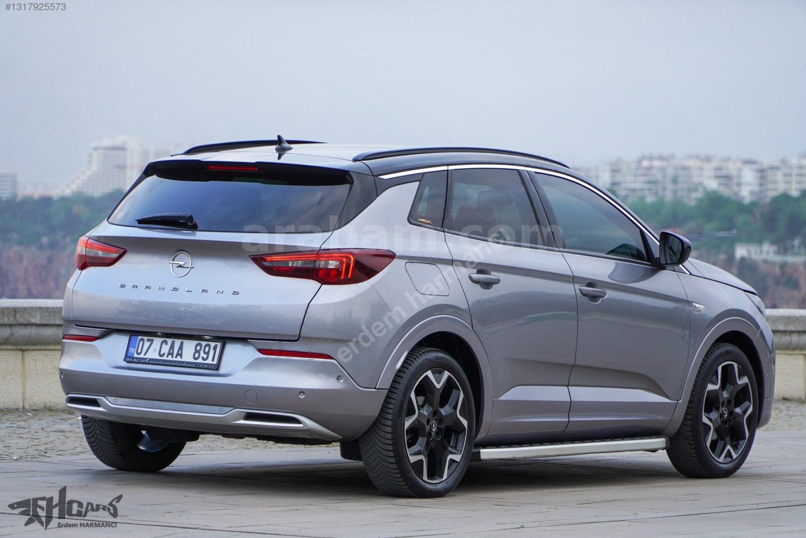 Galeriden Opel Grandland 1.5 D Ultimate 2022 Model Antalya 90.000 km Gri 6