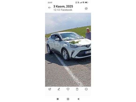 Sahibinden Toyota C-HR 1.8 Hybrid Flame 2021 Model İstanbul