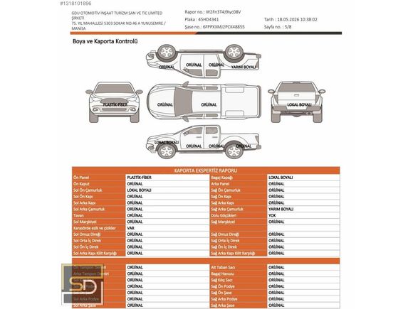 HATASIZ KAÇIRILMAYACAK TEMİZLİKTE FORD RANGER 2.2 XLT