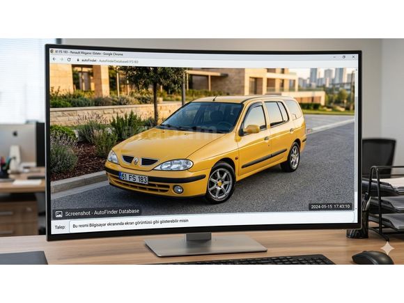 Sahibinden Renault Megane 1.6 RTE 2001 Model