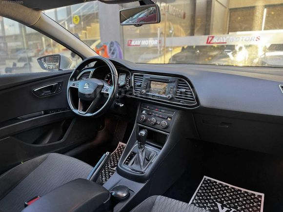 İZKAY MOTORS'DAN 2015 MODEL 1.6TDI OTOMATİK LEON EMSALSİZ
