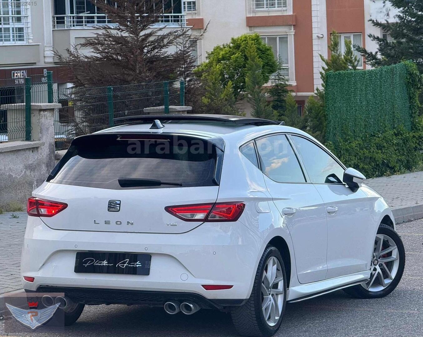 2016 SEAT LEON BOYASIZ HATASIZ CAM TVN OTOMATİK 5