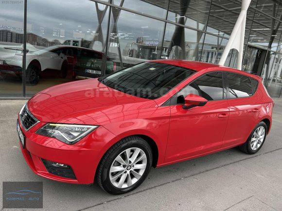 2017 SEAT LEON*LED FAR+GENİŞ EKRAN*DEĞİŞENSİZ+TRAMERSİZ*MAKYAJLI