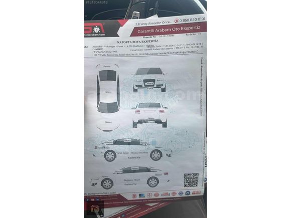 BELTİR AUTO 2016 MODEL VOLKSWAGEN PASSAT HİGHLİNE