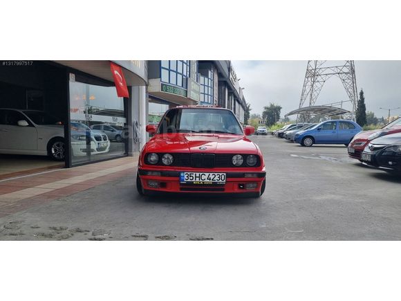 1990 MODEL BMW E 30 M54 BRİLLANT KIRMIZI SUNROOF KİLİT RECARO