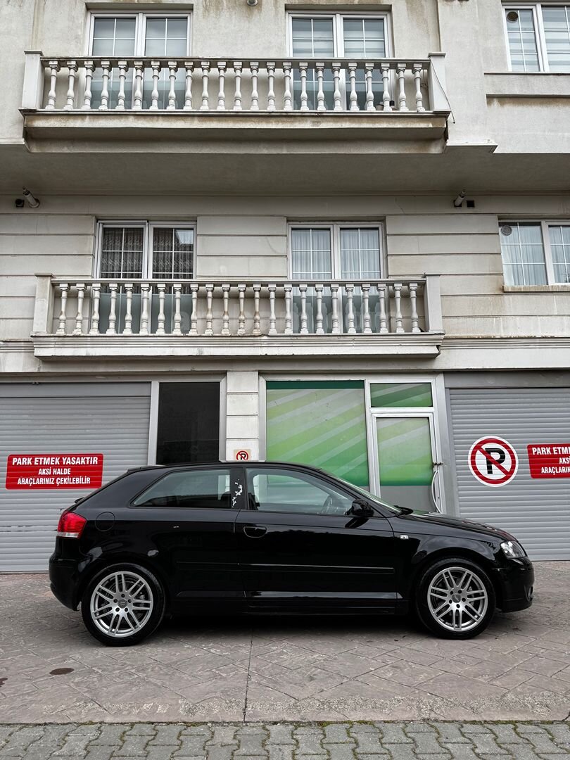 Sahibinden Audi A3 Sportback 1.4 TFSI Ambition 2008 Model İstanbul 246.000 km Siyah 2
