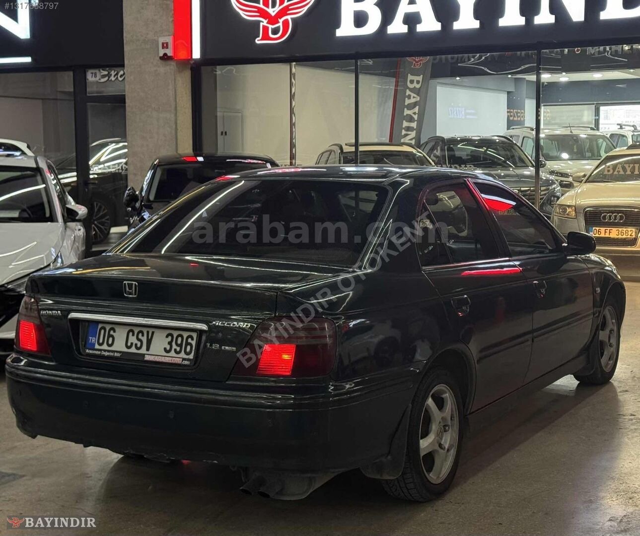 Galeriden Honda Accord 1.8 LS 2000 Model Ankara 339.000 km Yeşil 4