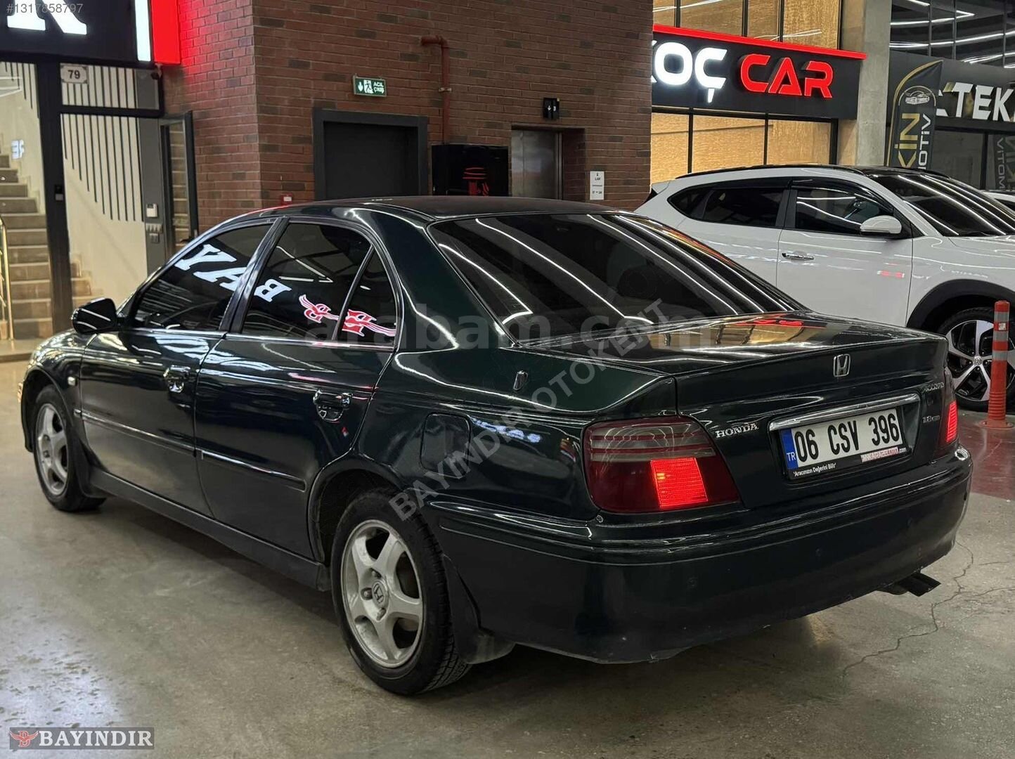 Galeriden Honda Accord 1.8 LS 2000 Model Ankara 339.000 km Yeşil 2