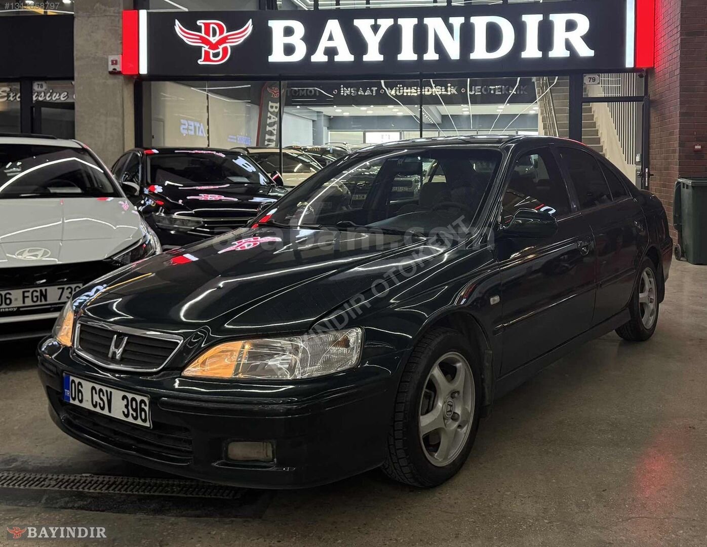 Galeriden Honda Accord 1.8 LS 2000 Model Ankara 339.000 km Yeşil 6