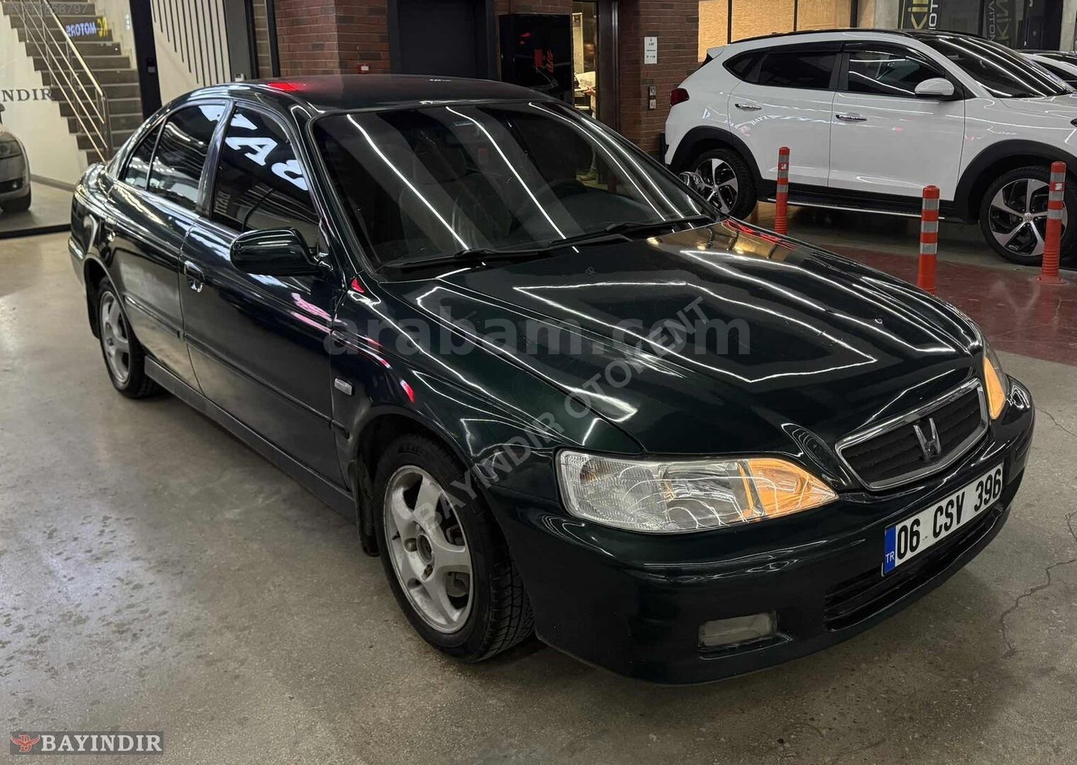 Galeriden Honda Accord 1.8 LS 2000 Model Ankara 339.000 km Yeşil 7