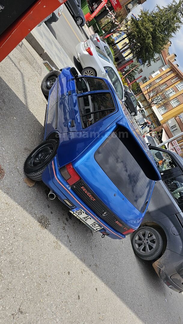 Sahibinden Peugeot 205 1.4 GR 1992 Model Ankara 250.000 km Lacivert 4