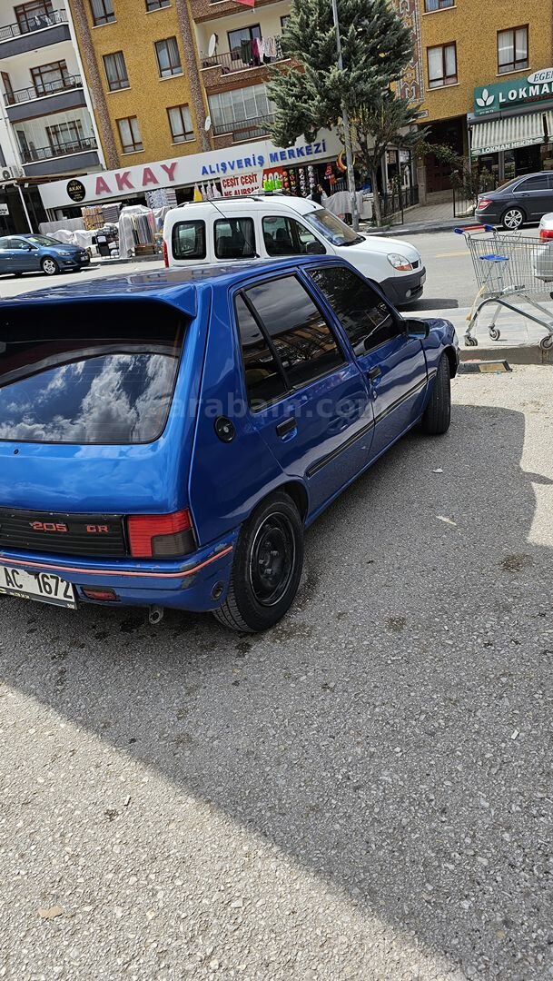 Sahibinden Peugeot 205 1.4 GR 1992 Model Ankara 250.000 km Lacivert 3