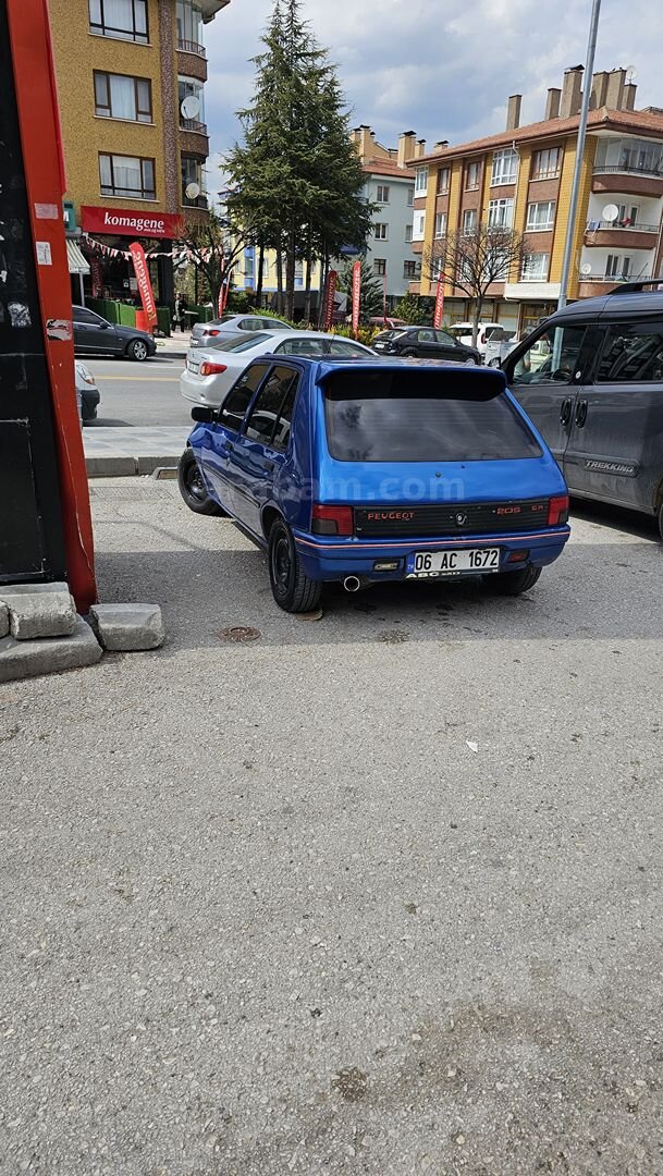 Sahibinden Peugeot 205 1.4 GR 1992 Model Ankara 250.000 km Lacivert 5