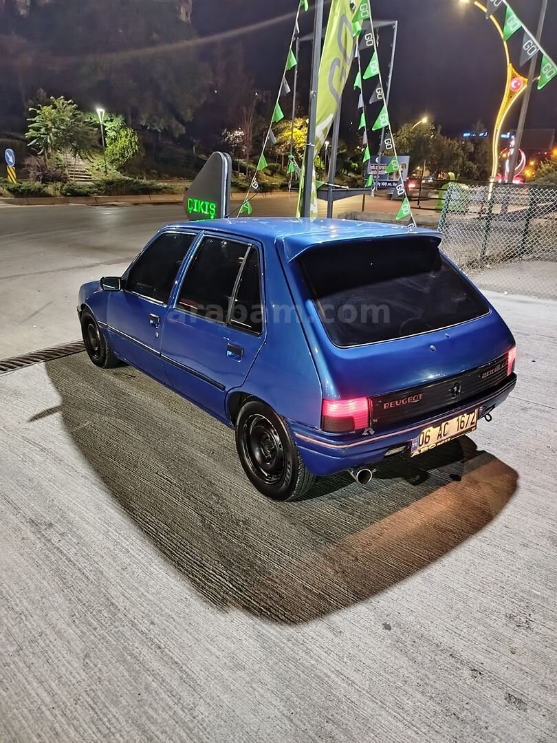 Sahibinden Peugeot 205 1.4 GR 1992 Model Ankara 250.000 km Lacivert 1