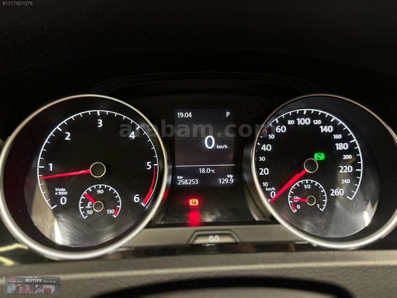 2013 VOLKSWAGEN GOLF 7 1.6 TDI HİGHLİNE DSG