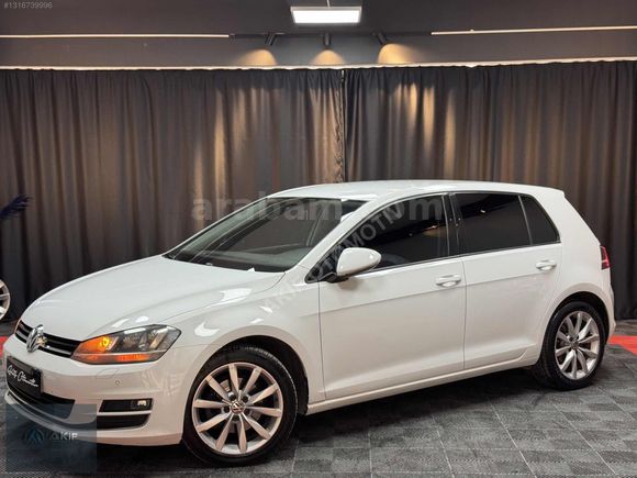VOLKSWAGEN GOLF 1.6TDİ HİGHLİNE DSG +HATASIZ BOYASIZ +LED +