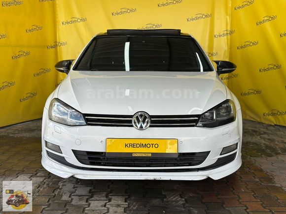 KREDİMOTO'DAN 2016 GOLF HİGHLİNE CAM TAVAN K.KARTI KREDİ & TAKAS