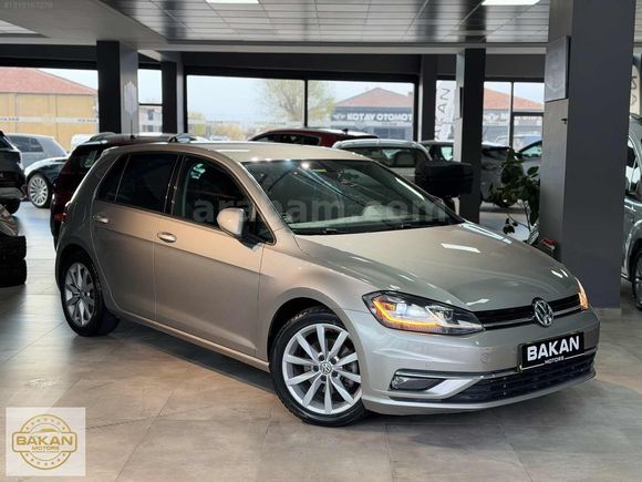 *BOYASIZ* 2017 GOLF 7.5 HİGHLİNE 115 BG +DSG +MAKYAJLI +140' KM