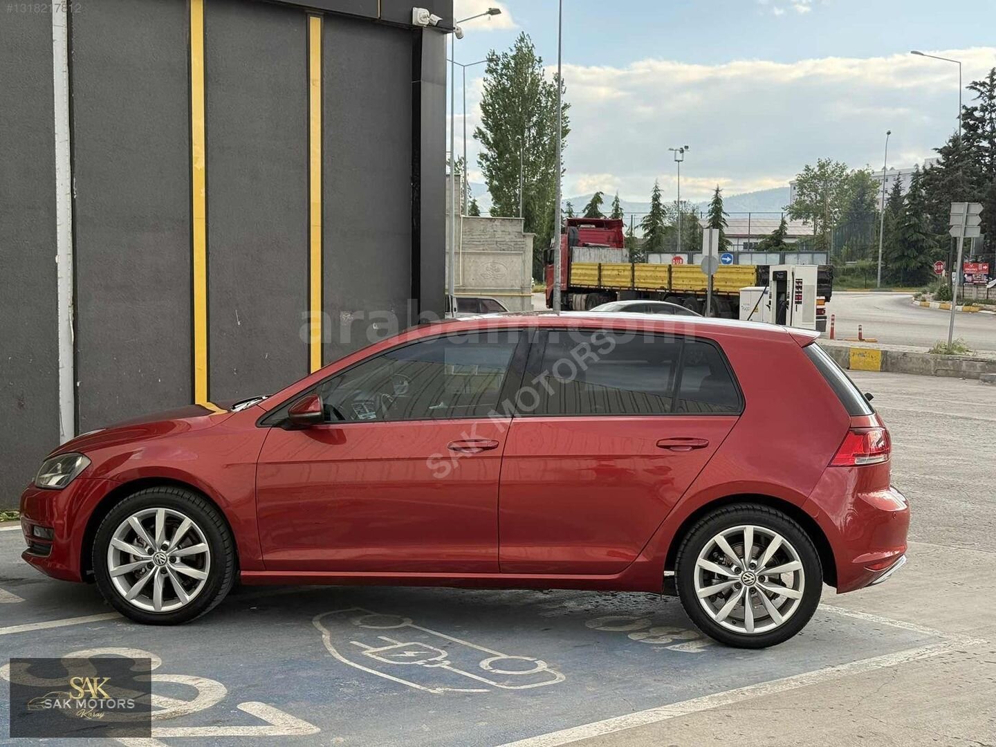 Galeriden Volkswagen Golf 1.4 TSi Comfortline 2013 Model Isparta 140.000 km Kırmızı 5
