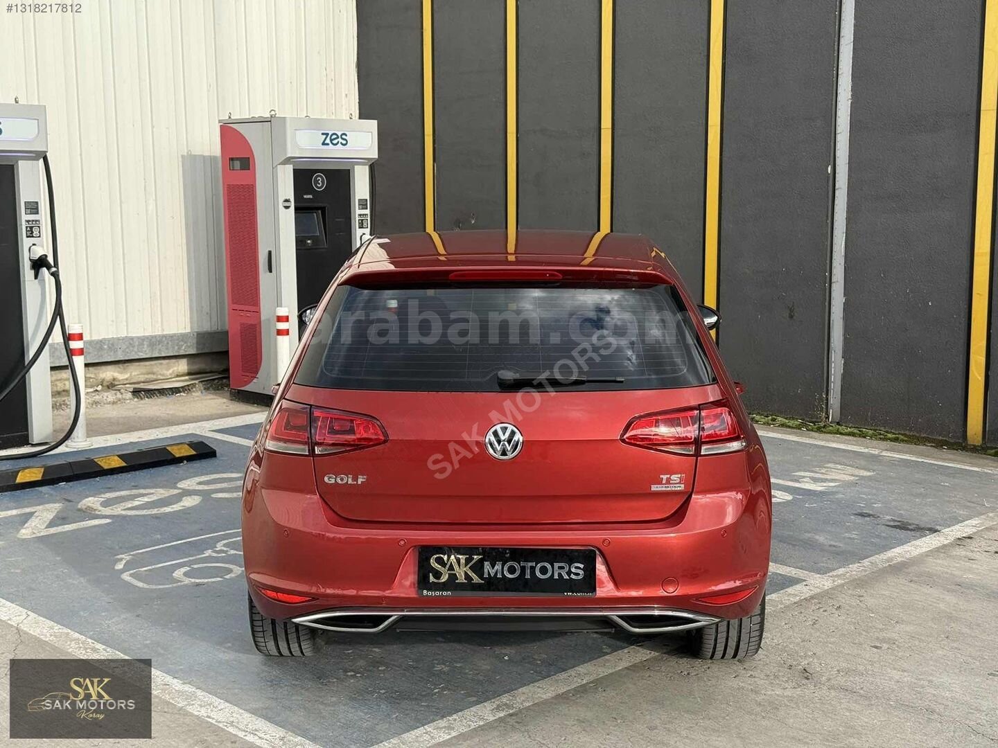 Galeriden Volkswagen Golf 1.4 TSi Comfortline 2013 Model Isparta 140.000 km Kırmızı 7