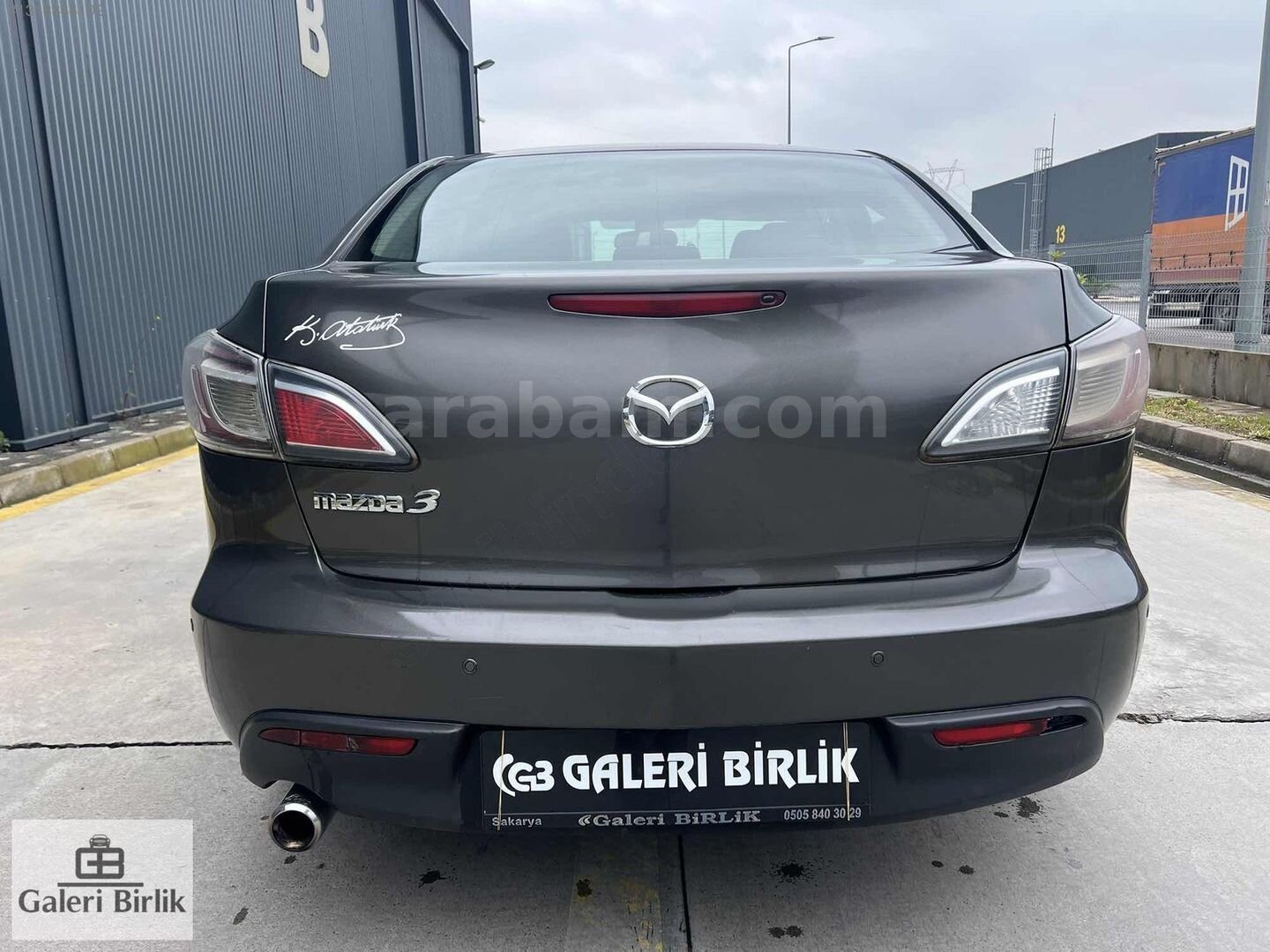 Galeriden Mazda 3 1.6 Touring 2010 Model Sakarya 265.000 km Füme 6