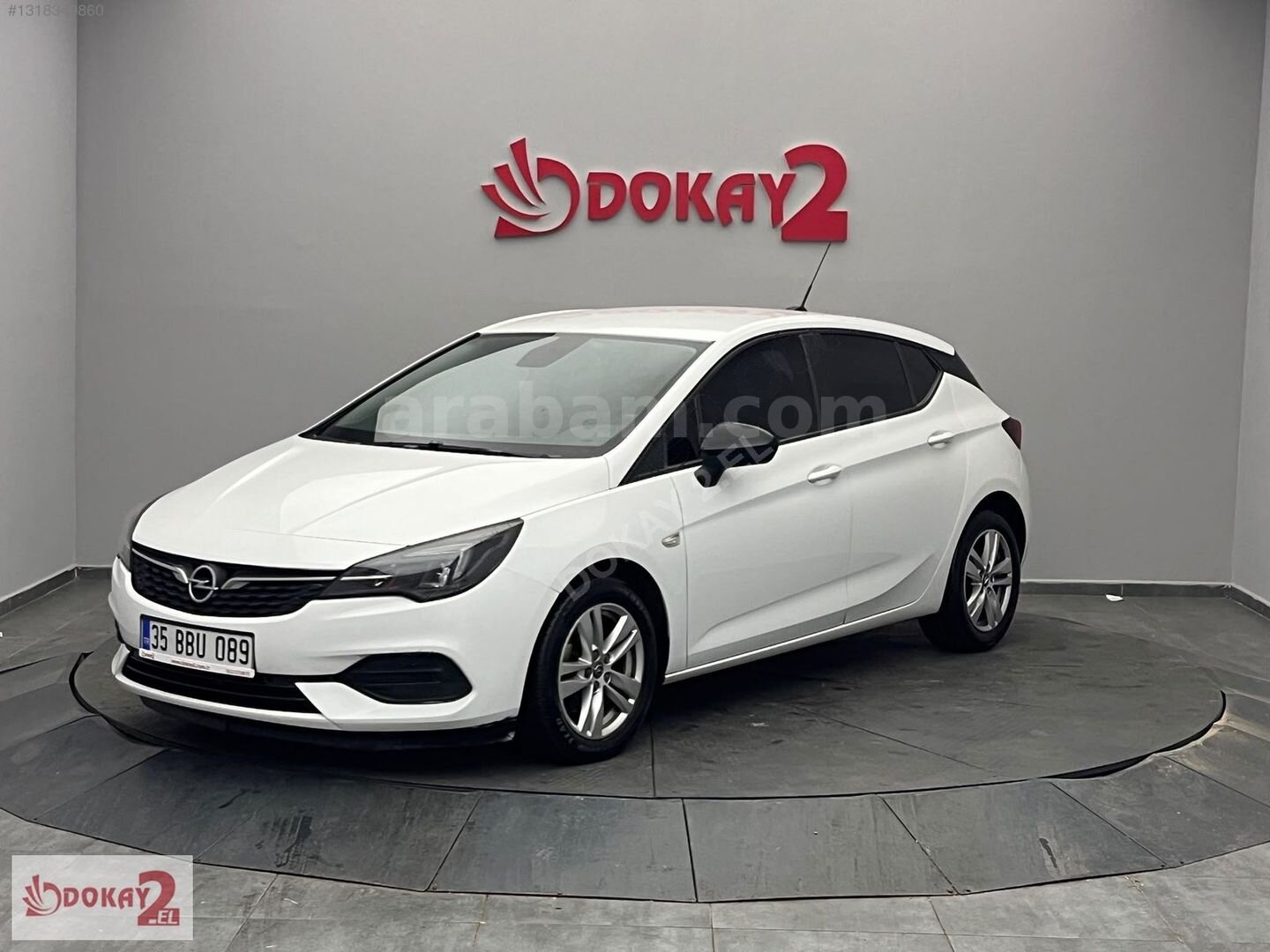 Galeriden Opel Astra 1.5 D Edition 2021 Model İzmir 114.387 km Beyaz 3